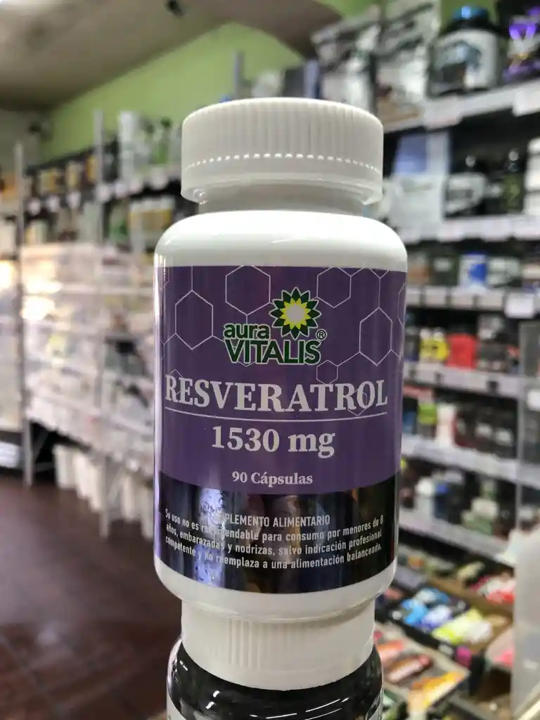 Resveratrol Mix 500mg 90 Caps Aura Vitalis