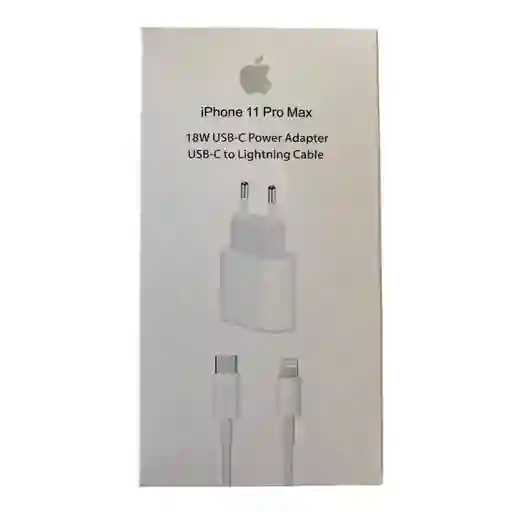 Cargador Iphone 20w Certificado Carga Rápida