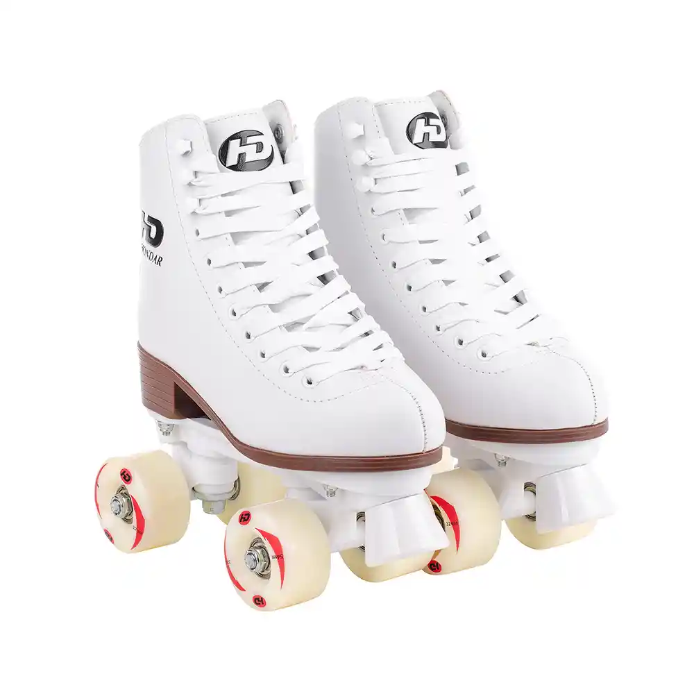 Patines Quad Artístico Blanco Talla 28
