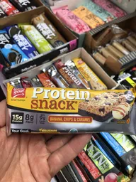 Barras Protein Snack Your Goal Banana Chips Caramel