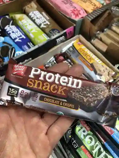 Barras Protein Snack Your Goal Chocolate Crispis