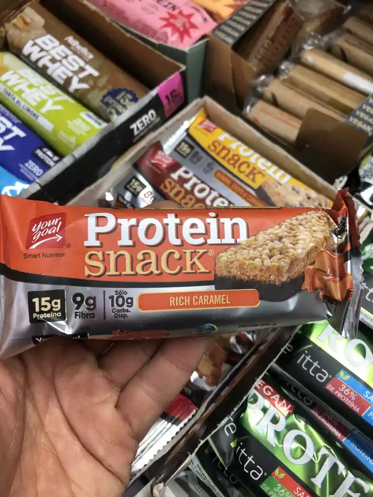 Barras Protein Snack Your Goal Rich Caramel
