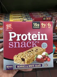 Caja 5 Barras Protein Snack Your Goal Berries White Glaze