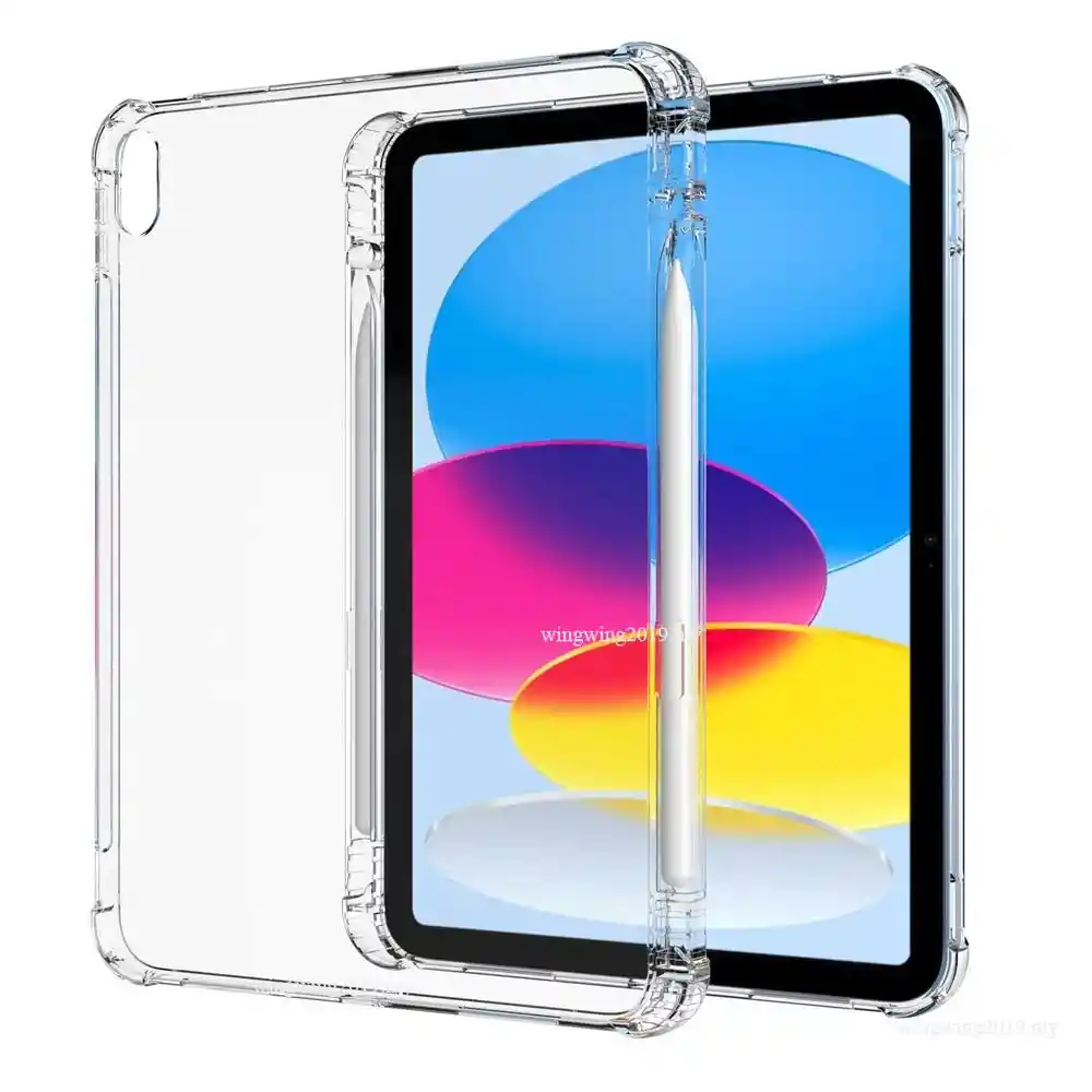 Funda De Ipad 10,9 Transparente Reforzada