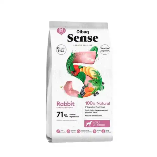 	dibaq Sense Conejo Perro Adulto 10 Kg