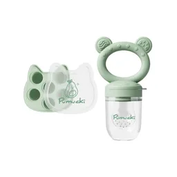 Chupete Para Bocadillo De Silicona Verde