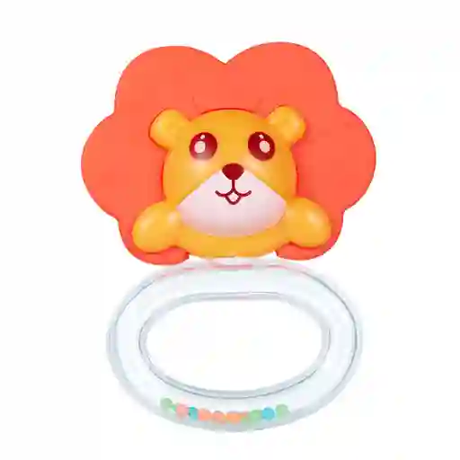 Mordedor Con Sonajero Rosado