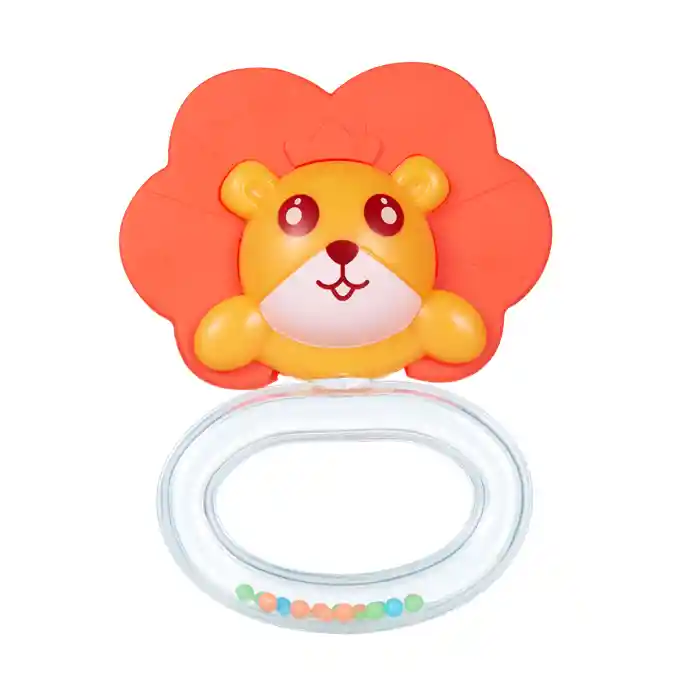 Mordedor Con Sonajero Rosado