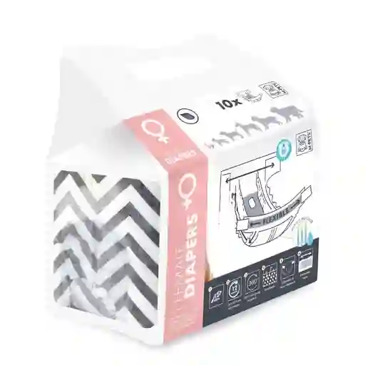 Pañales Para Perro Hembra Talla Xl