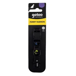 Collar Con Diseño De Calaveras Para Perros Talla M