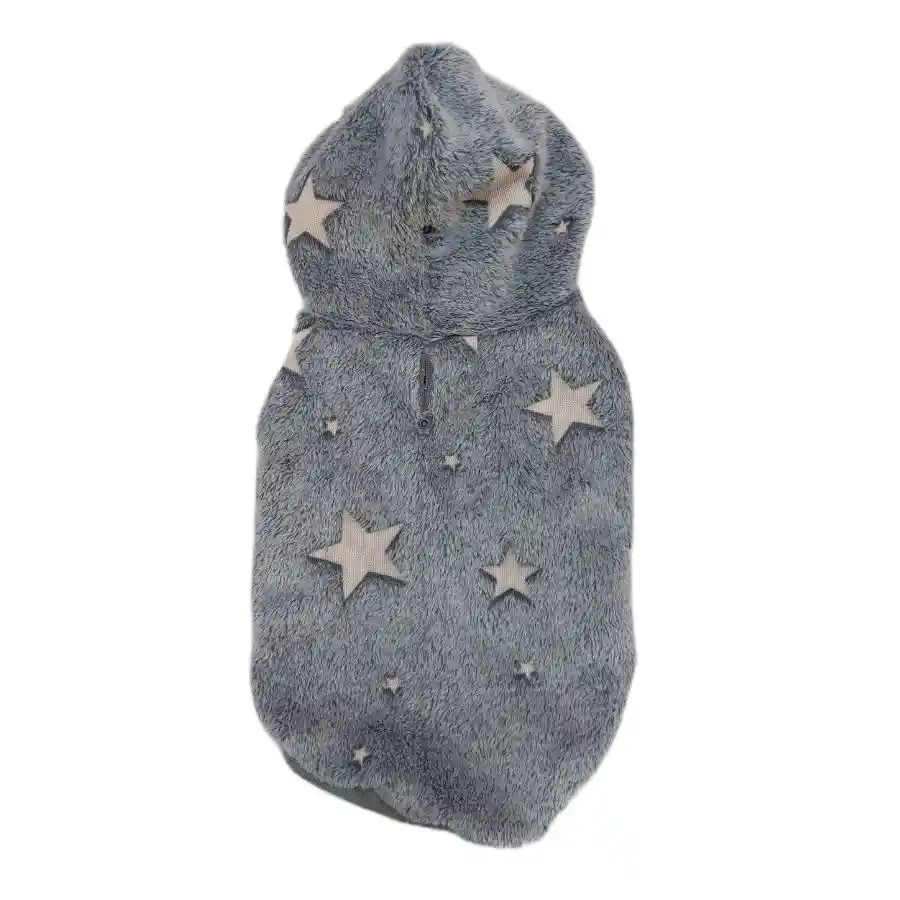Chaqueta De Polar Con Estrellas Brillantes Talla 30