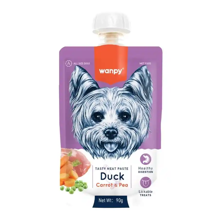 Dog Tasty Meat Paste: Pato + Zanahoria & Arveja 90gr