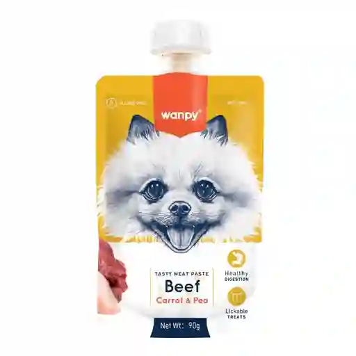 Dog Tasty Meat Paste: Carne + Zanahoria & Arveja 90gr