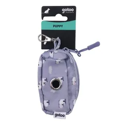 Porta Bolsas Con Diseño De Ovejitas Gris