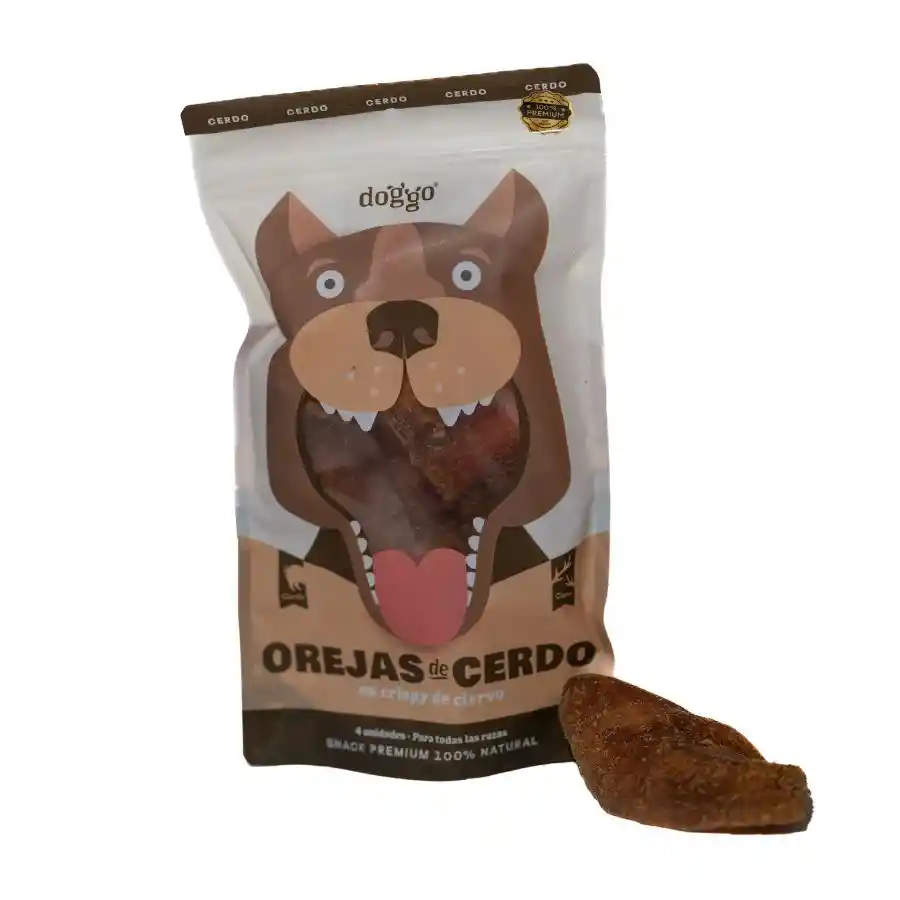 Orejas De Cerdo En Crispy De Ciervo 4un