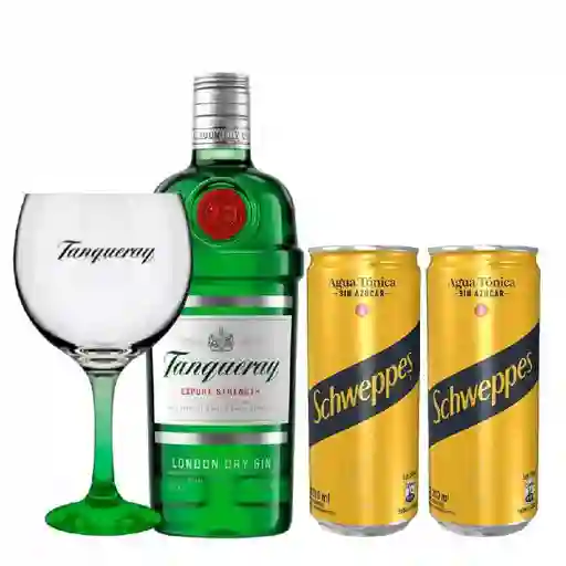Pack Gin Tanqueray + Tonic + Copa