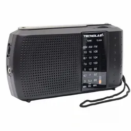 Radio Portátil Tecnolab Am/fm/sw Tl634