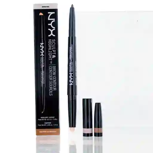Sculpt Y Highlight Nyx 2 En 1 Tono Shbc03 Soft Brown