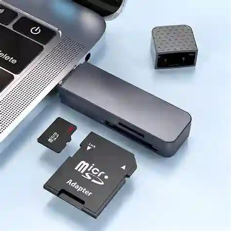 Adaptador Lector De Tarjetas Microsd (tf) Y Sd Hb45