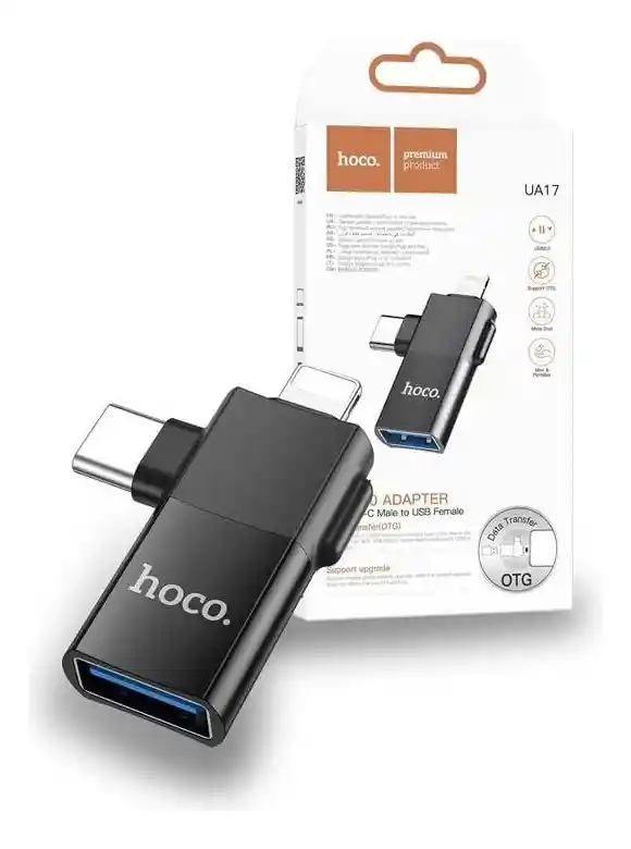 Adaptador Ua17 Usb C/usb A/lightining
