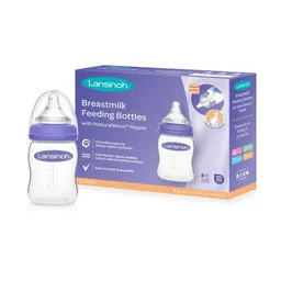 Pack Mamaderas Natural Wave 160 Ml Lansinoh