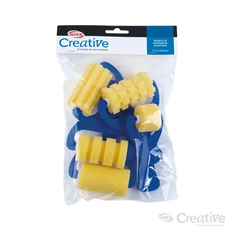 Rodillo Esponja Surtido 5u Creative