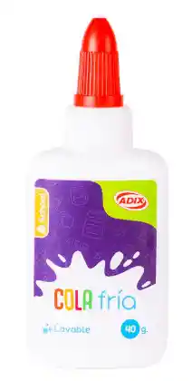 Cola Fría Lavable 40g Adix