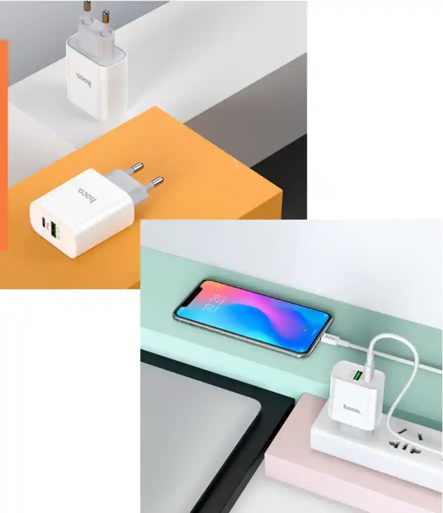 Cargador Tipo C Hoco C80a