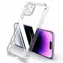 Carcasa Transparente Iphone 14 Pro Max + Lamina De Vidrio