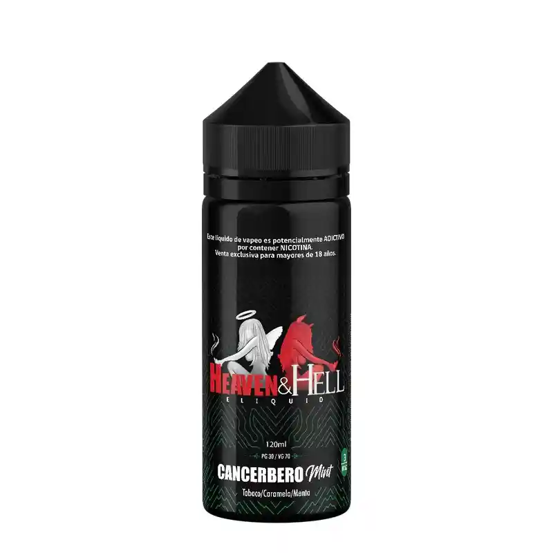 Heaven Hell E-liquid Cancerbero Mint 3% 120ml