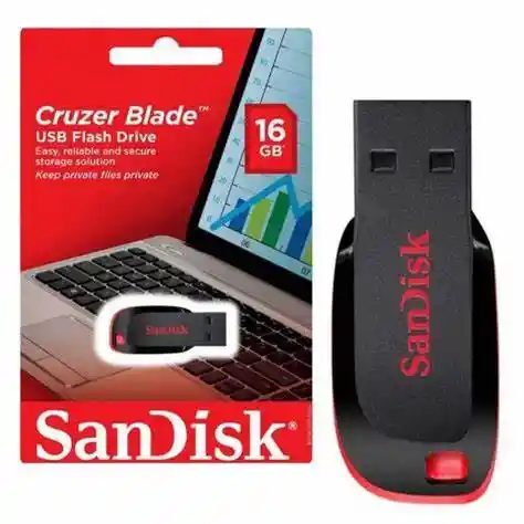 Pendrive Sandisk 16gb