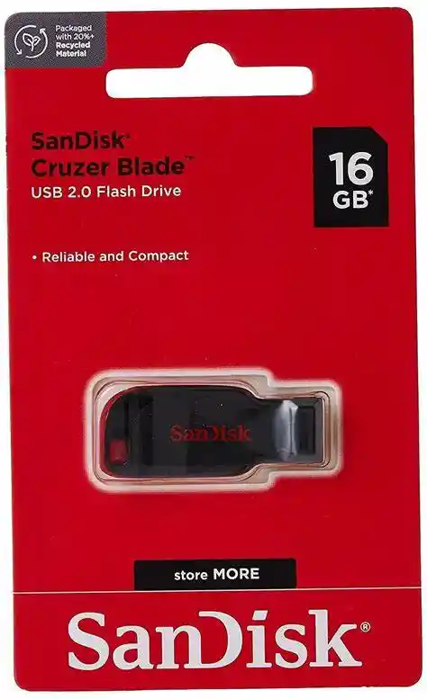 Pendrive Sandisk 16gb