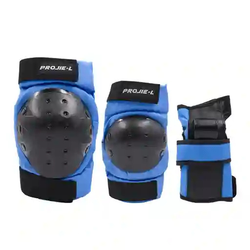 Set De Protecciones Projiel Blue Talla L