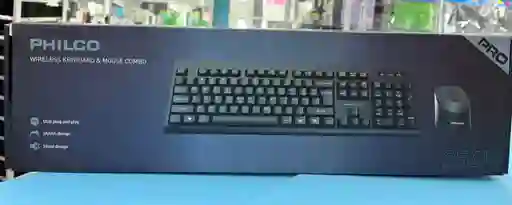 Teclado Philco Inalambrico +mouse 354k