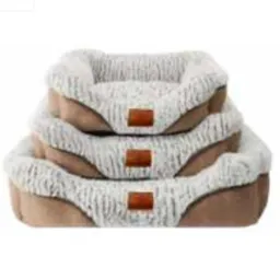 Wonder Dog - Cama Acolchada Café "l" Para Perros (70*60*20 Cm)
