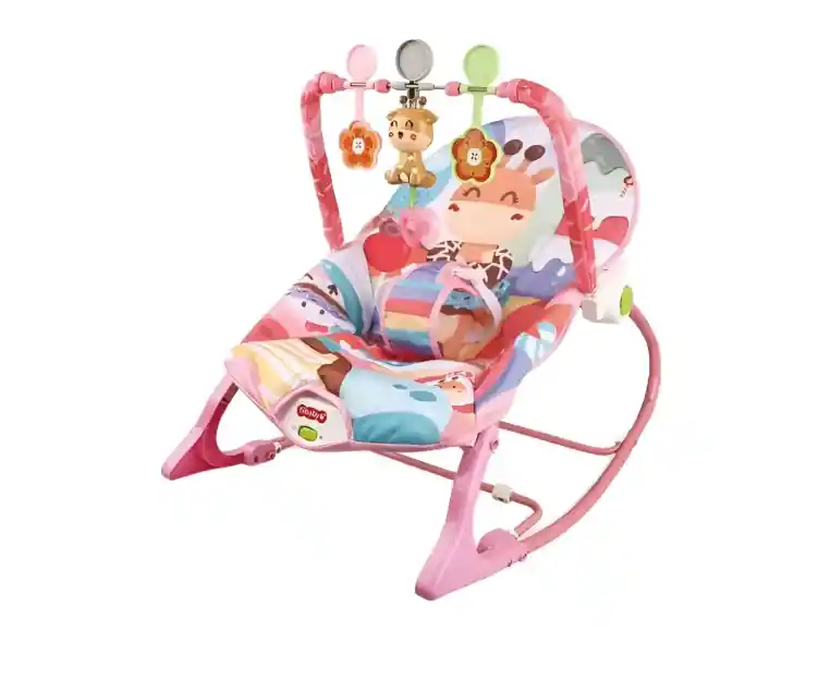 Silla Mecedora Musical Para Bebe 3 En 1 Gran Calidad