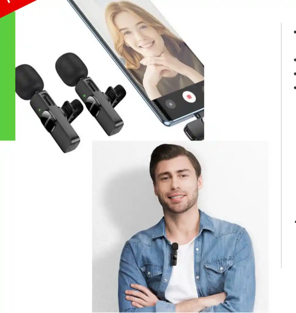 Microfono Inalambrico Doble