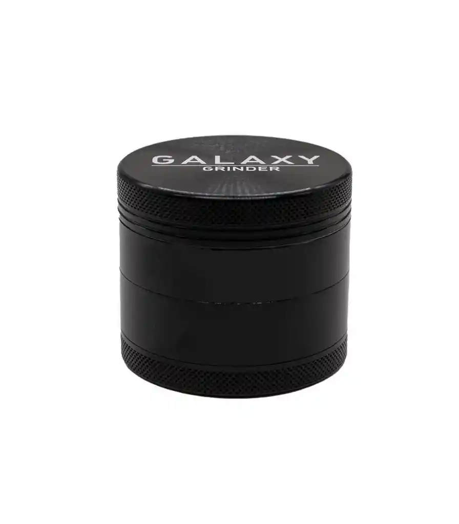 Moledor Galaxy Grinder 55mm Aluminio 4 Partes (negro)