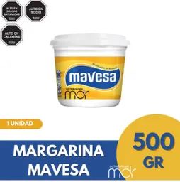 Mantequilla Mavesa 500grs