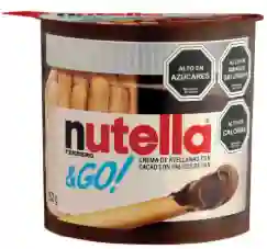 Crema De Avellanas Nutella Con Palitos De Pan 52 G