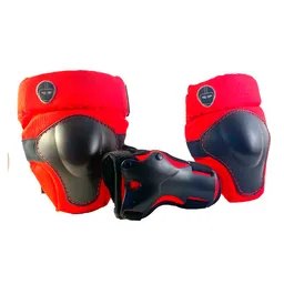 Set De Protecciones Nutcase Red Tripack Talla Xs