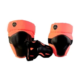 Set De Protecciones Nutcase Coral Tripack Talla S
