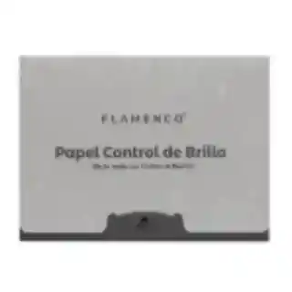 Papel Control De Brillo Efecto Mate Con Carbón De Bambú Flamenco