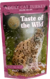 Taste Of The Wild - Pate De Pavo Gf Alimeto Humedo Gatos Adultos Pouch 85g