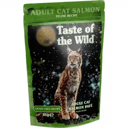Taste Of The Wild - Pate De Salmon Gf Alimeto Humedo Gatos Adultos Pouch 85g