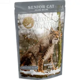 Taste Of The Wild - Pate Senior Cat Gf Alimeto Humedo Gatos Pouch 85g