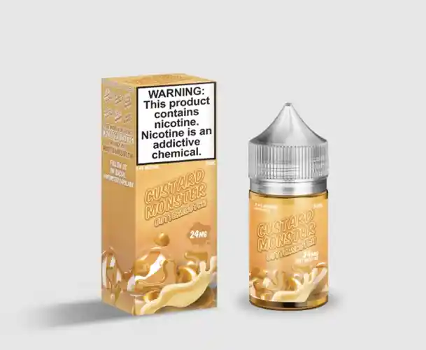 Esencia Custard Monster Butterscotch Saltnic 30ml 24mg