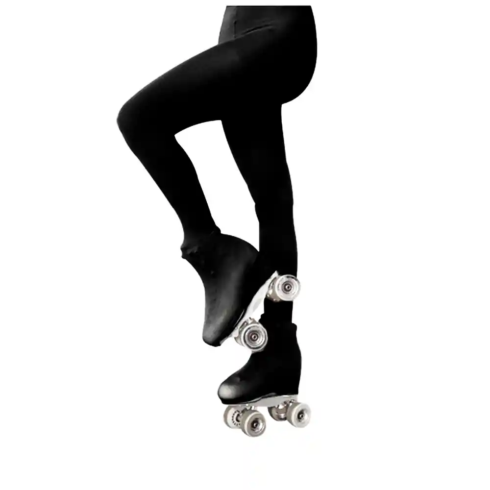Pantys Para Patinaje Artístico Negro Talla 4