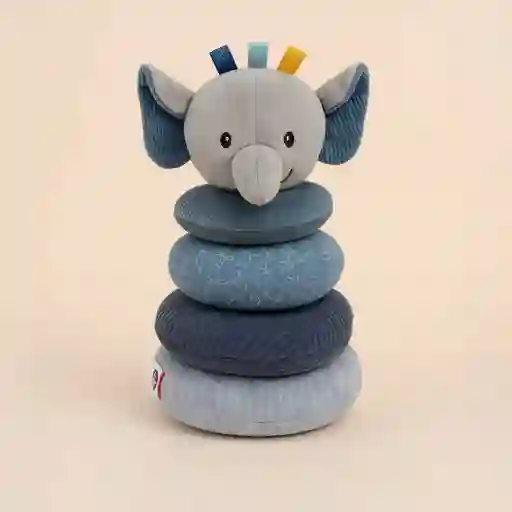 Elefante De Peluche Apilable Mr Elmer
