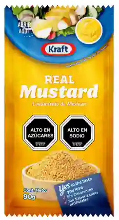 Mostaza Kraft Real Mustard 90g